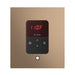 Mr Steam Square iTempo Steam Shower Control with Aroma Designer Steamhead in Nouveau Bronze