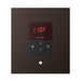 Mr Steam Square iTempo Steam Shower Control with Aroma Designer Steamhead in Oil-Rubbed Bronze
