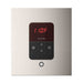 Mr Steam Square iTempo Steam Shower Control with Aroma Designer Steamhead in Polished Nickel