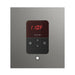 Mr Steam Square iTempo Steam Shower Control with Aroma Designer Steamhead in Satin Steel