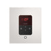 Mr Steam Square iTempo Steam Shower Control with Aroma Designer Steamhead in White