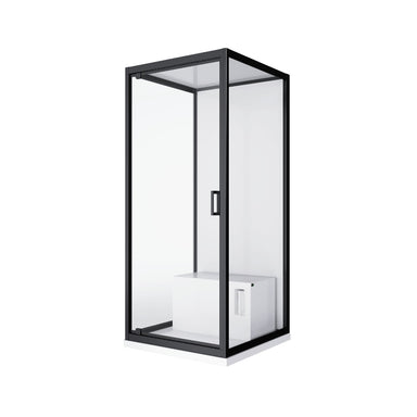 Mr Steam SteamPod Indoor and Outdoor Freestanding Personal Steam Room Corner View