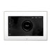 Mr Steam White iSteamX Steam Shower Control with Brushed Nickel Aroma Steamhead