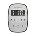 Mr Steam White TempoFlex Steam Shower Control with Nouveau Bronze Aroma Steamhead