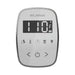 Mr Steam White TempoFlex Steam Shower Control with Satin Brass Aroma Steamhead
