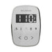 Mr Steam White TempoFlex Steam Shower Control with White Aroma Steamhead