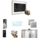 Mr Steam XDream Max Steam Shower Control Package with White iSteamX Control and Nouveau Bronze Aromasteam Steamhead