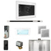 Mr Steam XDream Steam Shower Control Package with White iSteamX Control and White Linear Steamhead