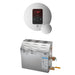 Mr Steam MS 5 kW (5000 W) Steam Shower Generator Package with iTempo Control - Round Control in Polished Chrome