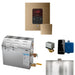 MS 6 Kw Steam Shower Generator Package With Square Brushed Bronze Itempo Control and Accessories
