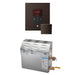 MS 6 Kw Steam Shower Generator Package With Square Oil Rubbed Bronze Itempo Control