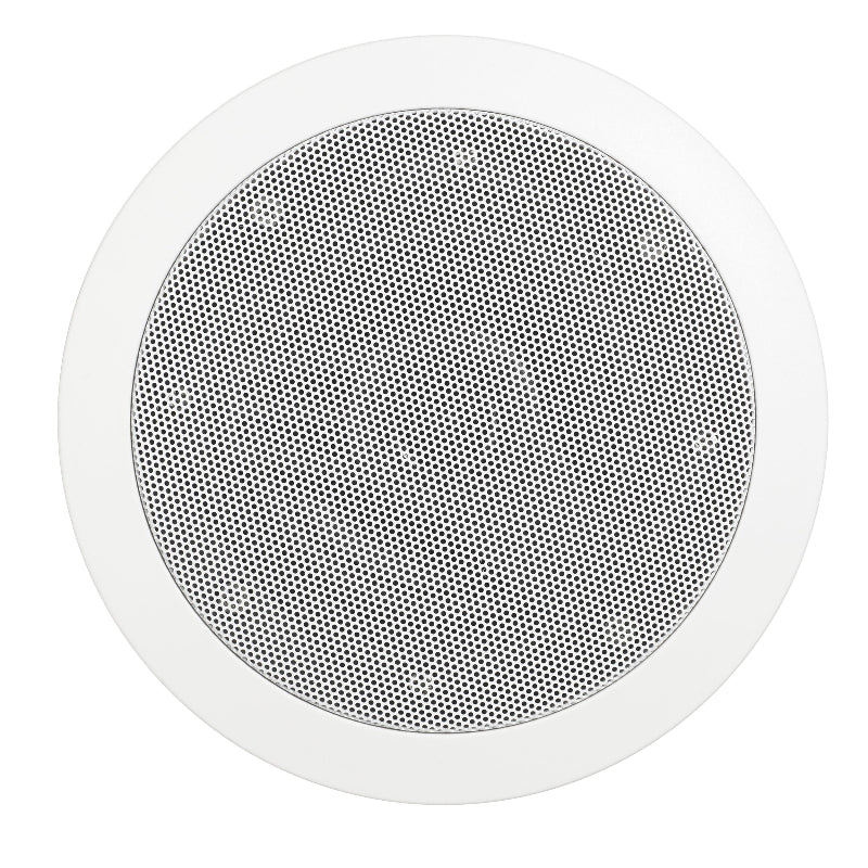 MusicTherapy In-Room Audio Round Speakers in White