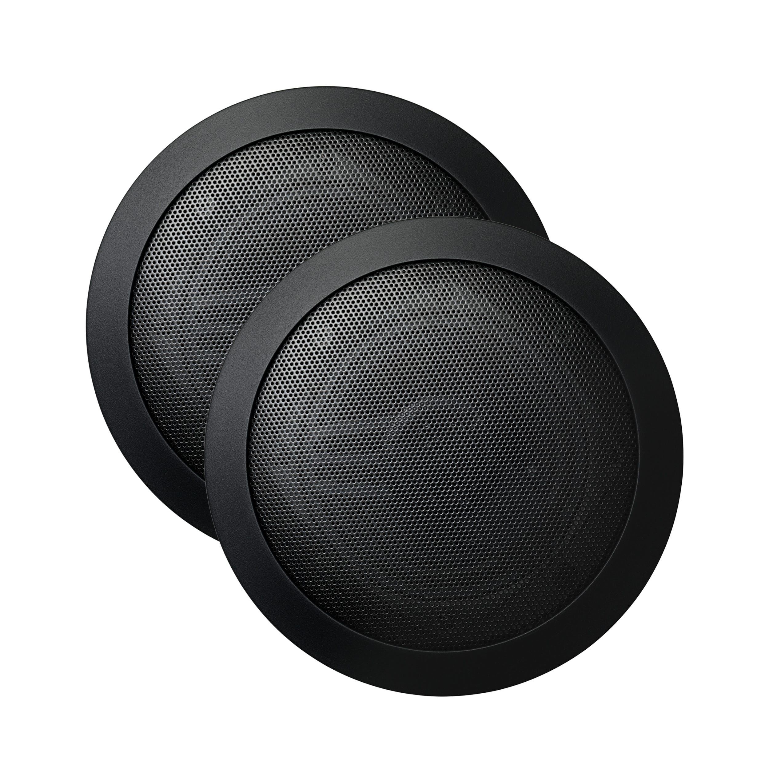 MusicTherapy In-Room Audio Round Speakers, Pair Up Close