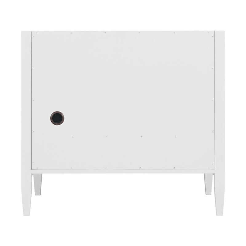 James Martin Myrrin 36 Inch Single Vanity Bright White Cabinet