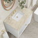 Myrrin 36" Single Vanity in Bright White With Tajnar Eclos Top