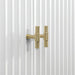 Myrrin 48 Single Vanity Bright White Cabinet Handle