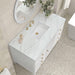 Myrrin 48" Single Vanity Bright White Ethereal Noctis Top
