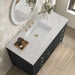 Myrrin 48" Single Vanity Carbon Oak Ethereal Noctis Top