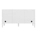 Myrrin 60 Double Vanity Bright White Back View