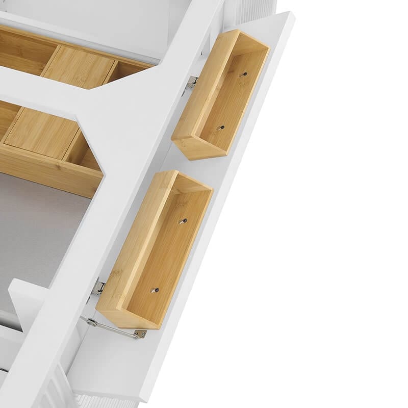 Myrrin 60 Double Vanity Bright White Tip Out Drawer