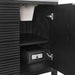 Myrrin 60 Inch Double Vanity Carbon Oak Electric Outlets