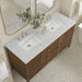 Myrrin 60 Inch Double Vanity Century Walnut Eternal Jasmine Pearl Silestone Top