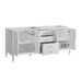 Myrrin 72 Inch Double Vanity Bright White Coner View