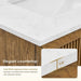 Navan 48 Single Bathroom Vanity with Top Weathered Brown Countertop