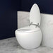 Neoluxe STY1 Smart Bidet Toilet in White Corner View Open Lid