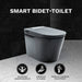 Nobelet STCM1.MB Elongated Matte Black Luxury Toilet Features