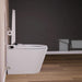 Nobelet STCM1 Smart Bidet Toilet with ToeTouch Auto Open Side View Open Lid