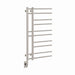 Ortona 19.5 X 37 Towel Warmer Brushed Nickel Corner View