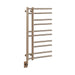 Ortona 19.5 X 37 Towel Warmer Pvd Brushed Bronze Corner View