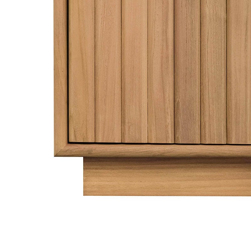 Parker 48 inch Single Sink Teak Bathroom Vanity Natural Teak Cabinet Only Base