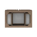 Portland 36 Inch Single Vanity in Whitewashed Walnut Top View