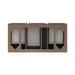 Portland 48 Inch Single Vanity in Whitewashed Walnut Top View