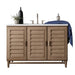 Portland 48 Single Vanity Whitewashed Walnut Eternal Jasmine Pearl Silestone Top