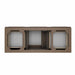 Portland 60 Inch Single Vanity in Whitewashed Walnut Top View