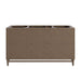 Portland 60" Single Vanity in Whitewashed Walnut Back View