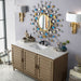 Portland 60" Single Vanity Whitewashed Walnut Eternal Jasmine Pearl Silestone Top