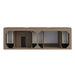Portland 72 Inch Double Vanity in Whitewashed Walnut Top View