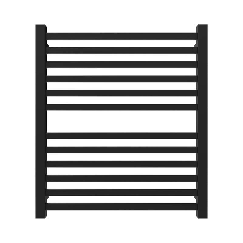 Quadro Q2932.2 Towel Warmer in Matte Black Front View