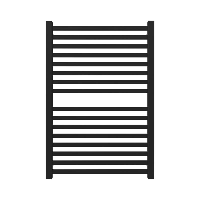 Quadro Q2942.2 Towel Warmer in Matte Black Front View