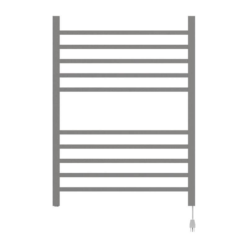 Radiant Square Brushed Stainless Plug in Front View