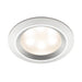 Recessed LED Steam Room Light in Aluminum Satin