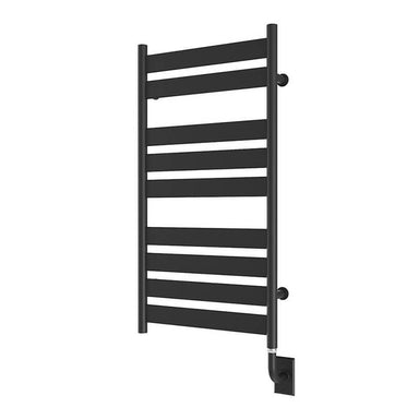 Romano 19.5 X 37 Towel Warmer Mate Black Side View
