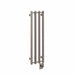Rosendal 10.5 X 37.5 Towel Warmer Brushed Nickel Corner View