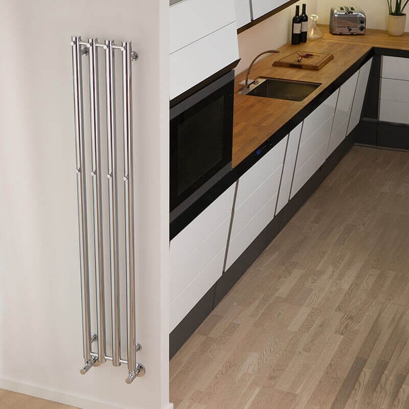 Rosendal 16.5 X 37.5 Towel Warmer Chrome Kitchen Set Up