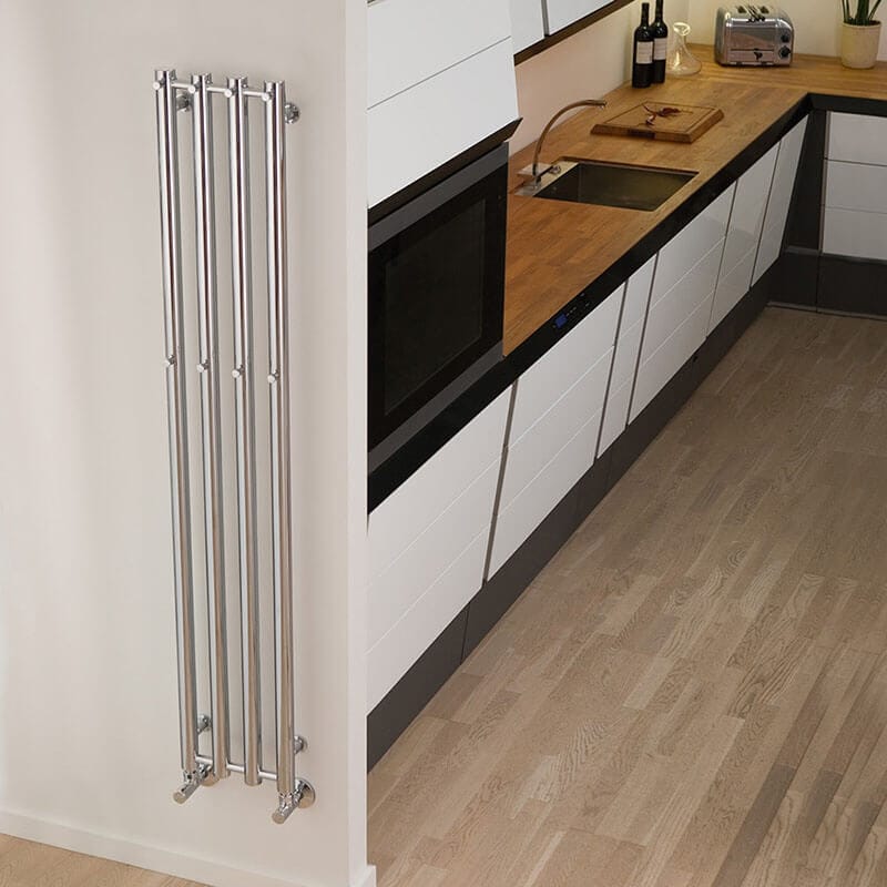 Rosendal 16.5 X 59 Towel Warmer Chrome Kitchen Set Up