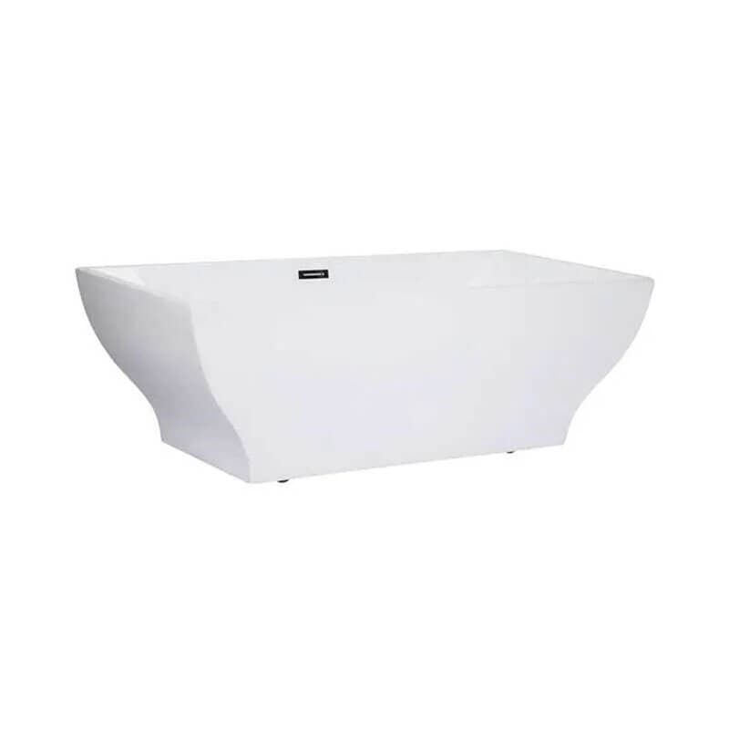 Roshelle R6632 66 x 32 Freestanding Acrylic Soaker Tub Curved Base